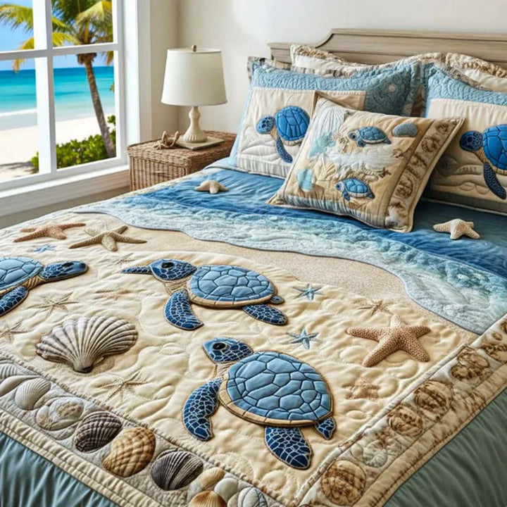 3-Piece Quilted Bed Set