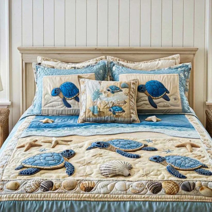 3-Piece Quilted Bed Set