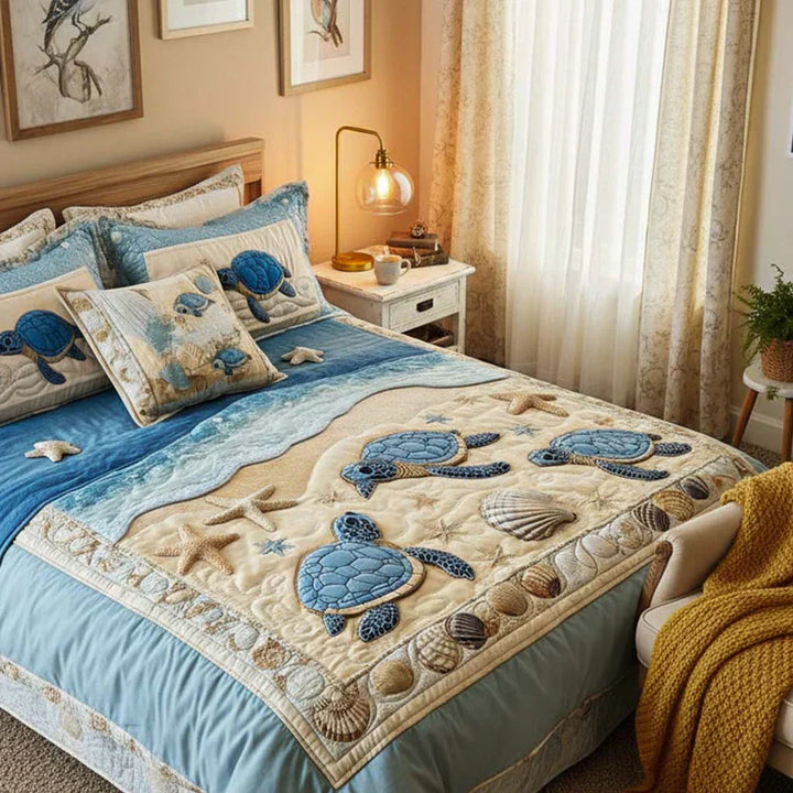 3-Piece Quilted Bed Set