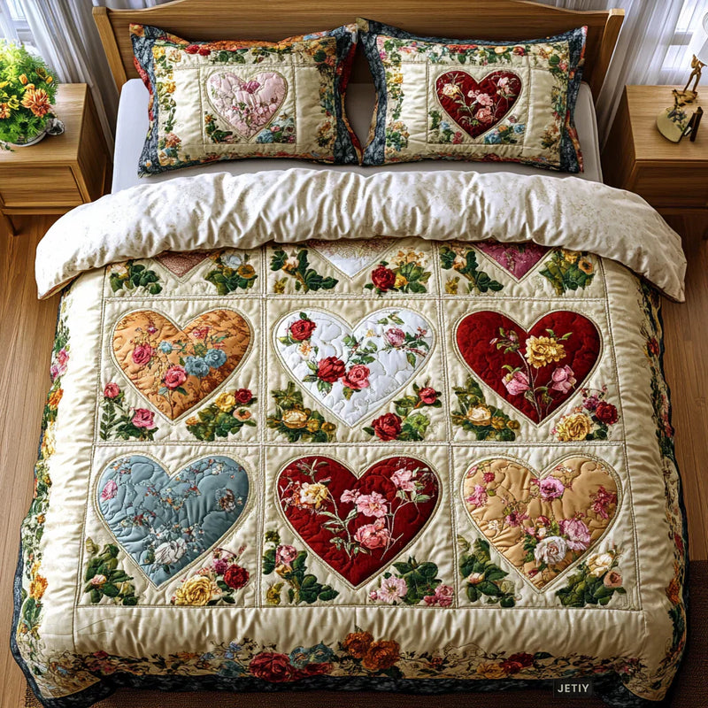 Mia Ottawa - 3-Piece Quilted Bedding Set