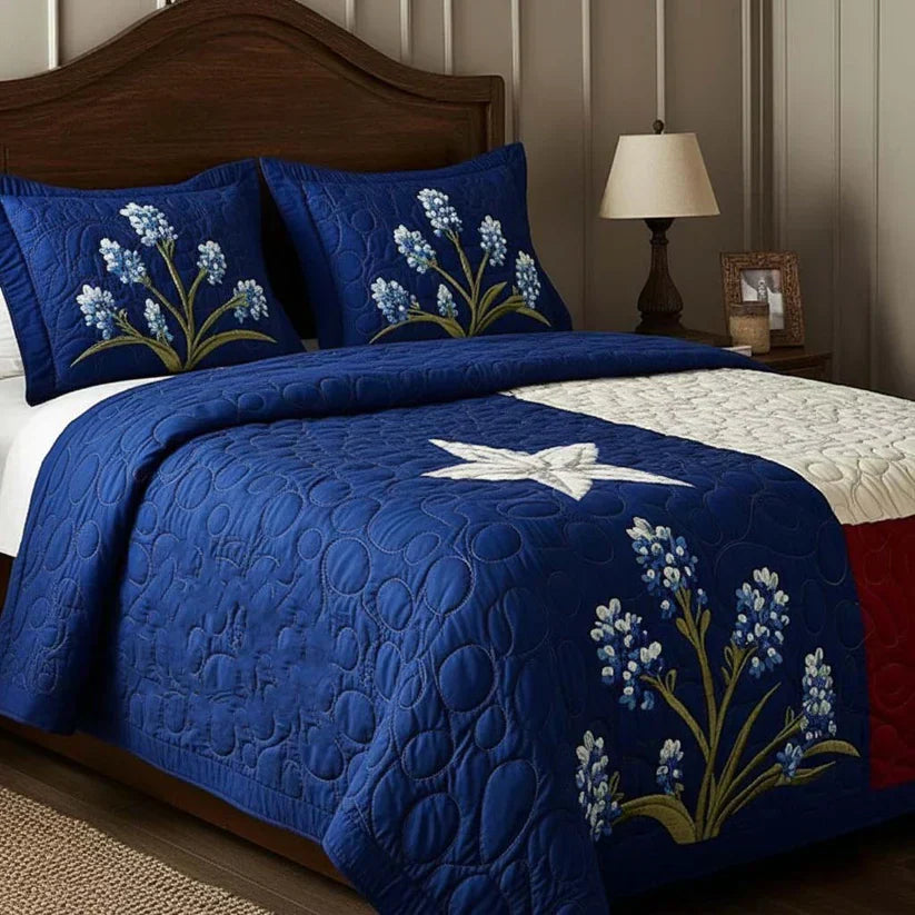 3-Piece Quilted Bedding Set