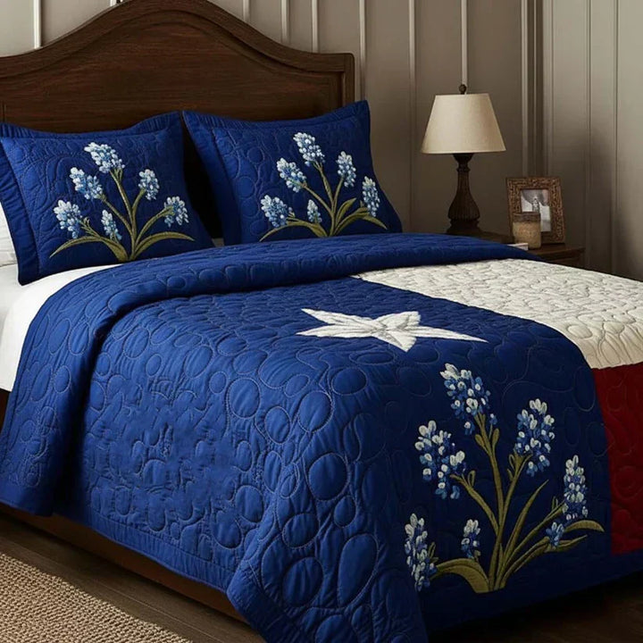 3-Piece Quilted Bedding Set