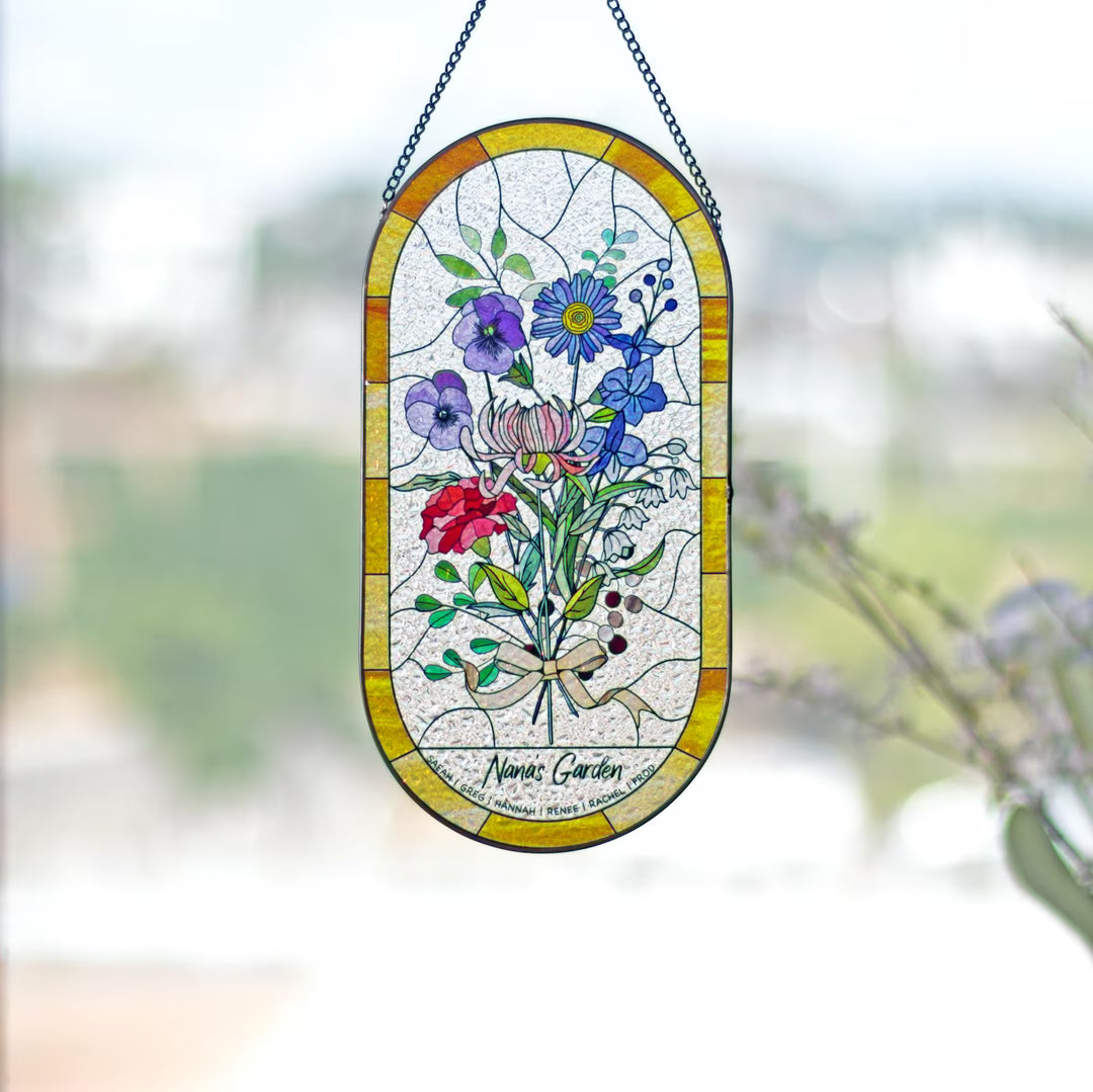Personalized Birth Flower Bouquet