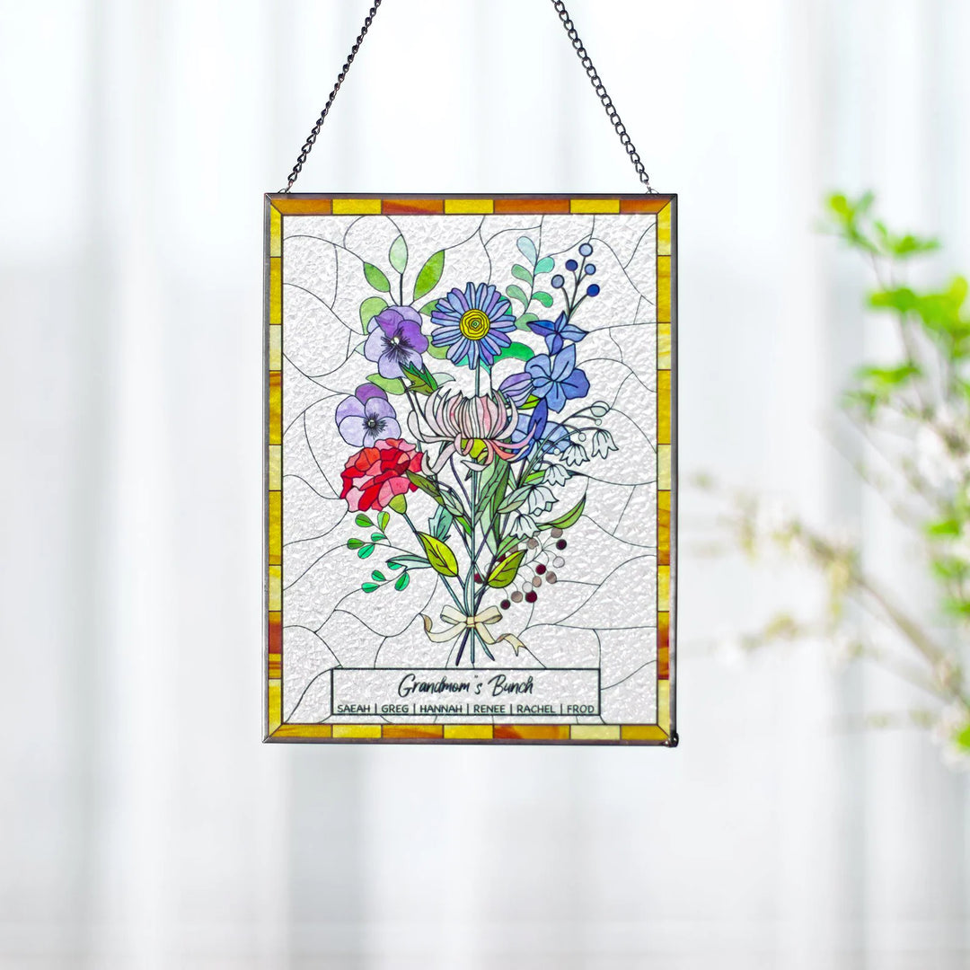 Personalized Birth Flower Bouquet